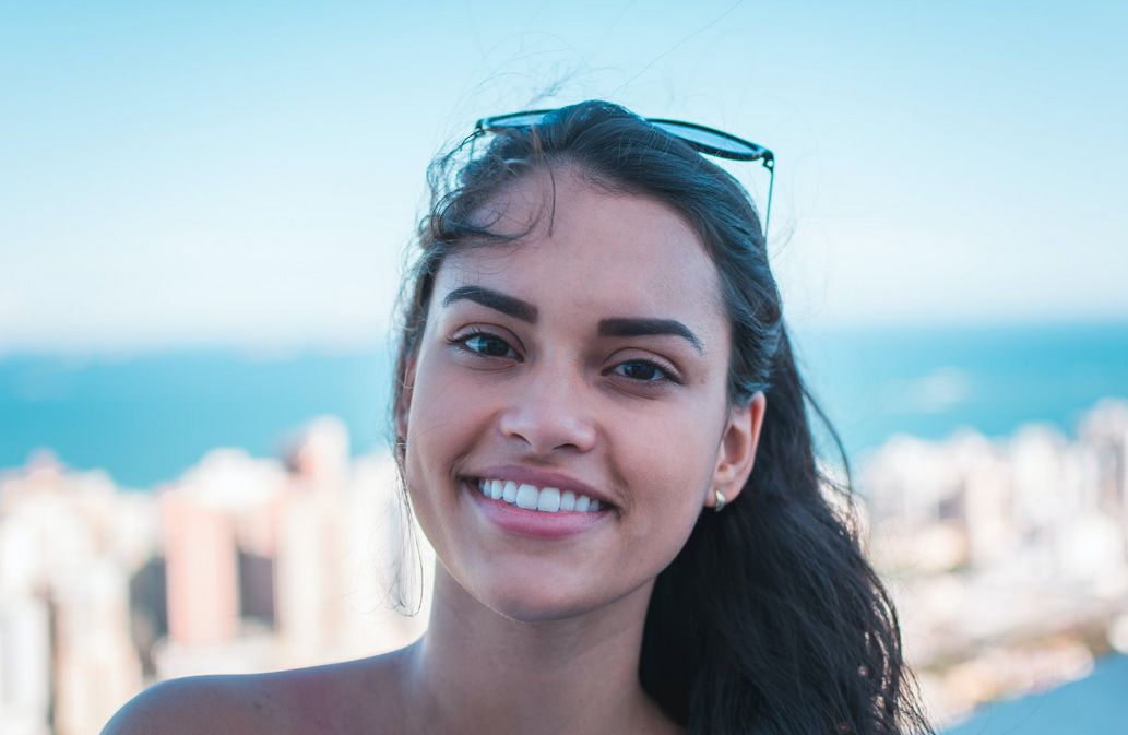 smiling woman