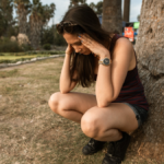 stressed woman